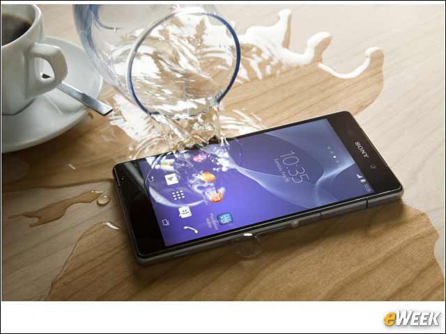 4 - Waterproof Technology Keeps Z2's Insides Dry