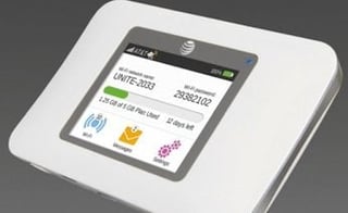 AT&T Unite 4G LTE Mobile Hotspot 99 Cents With 2-Year Contract
