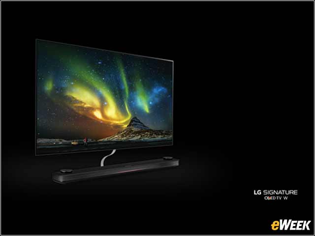 11 - LG Introduces Picture-on-Wall W7 TV