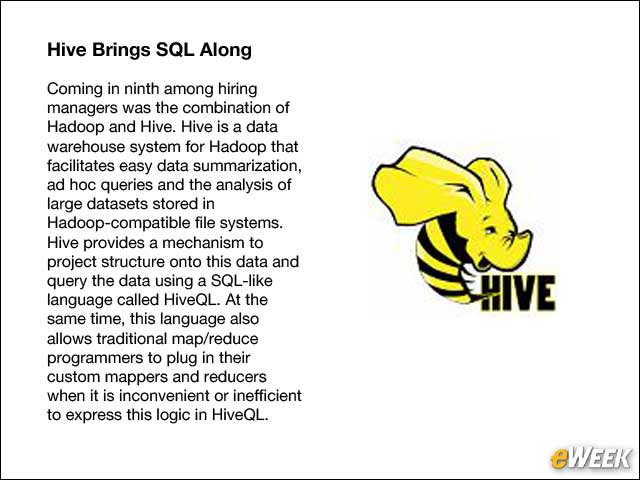 10 - Hive Brings SQL Along