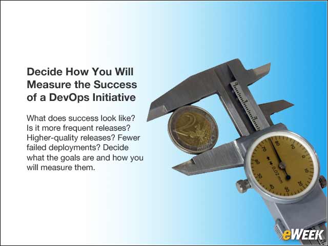 4 - Decide How You Will Measure the Success of a DevOps Initiative