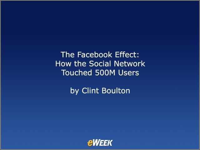 The Facebook Effect: How the Social Network Touched 500M Users