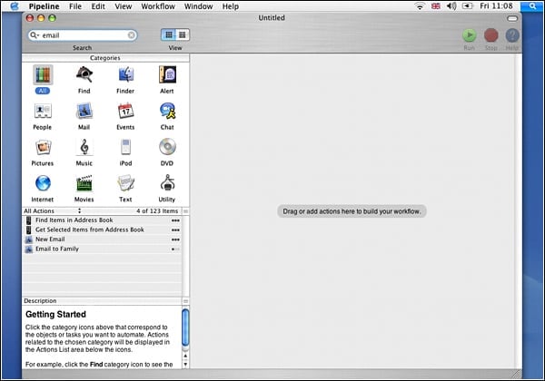 Mac OS X Automator