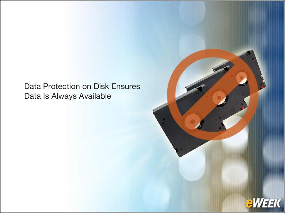 6 - Choose Disk Over Tape