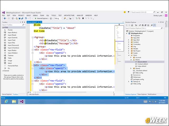 2 - Microsoft Visual Studio 2013 Preview Released