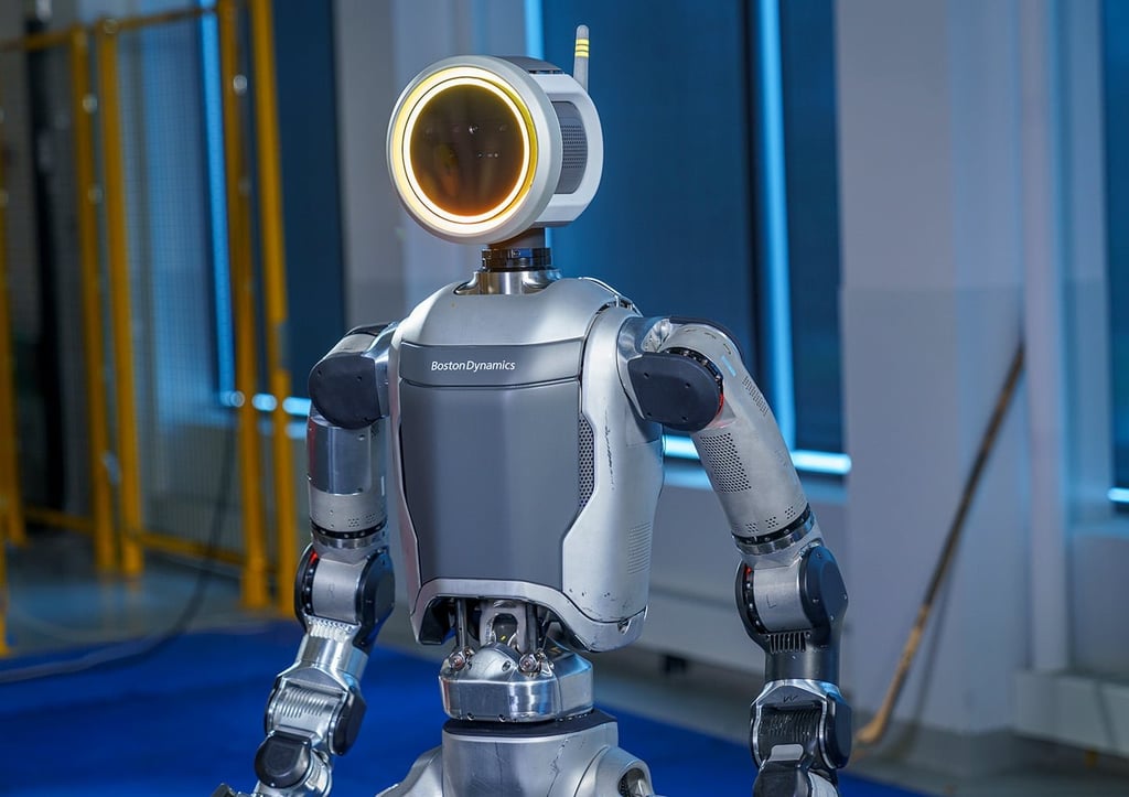 Atlas AI robot from Boston Dynamics.