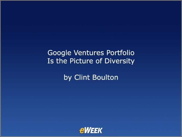 Google Ventures Portfolio Is the Picture<br />of Diversity
