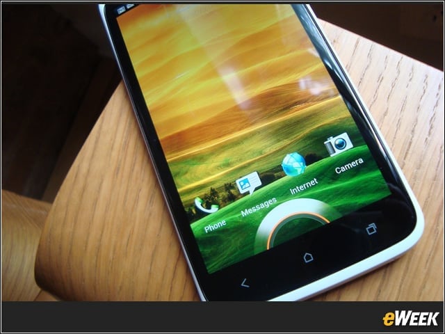 HTC One X, Home Screen
