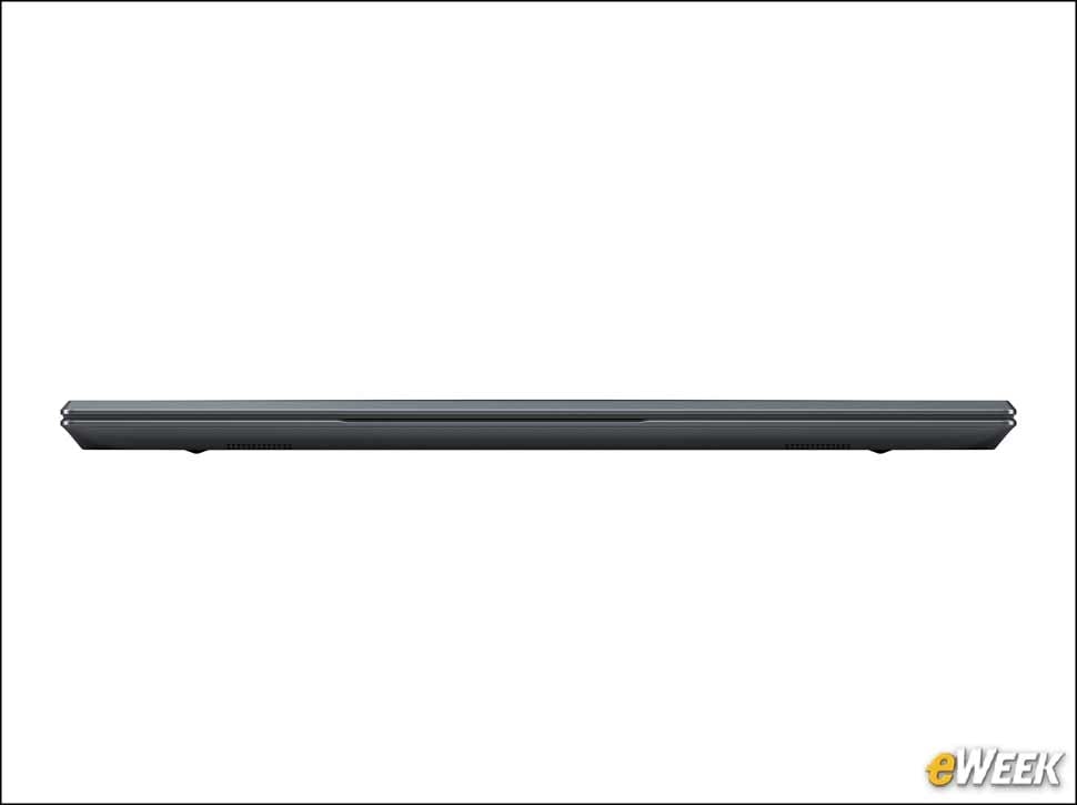 3 - The Front End of This Ultrabook Is Clean