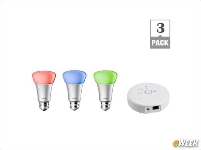 7 - Philips Hue A19 Household LED Starter Kit Comes in Colors