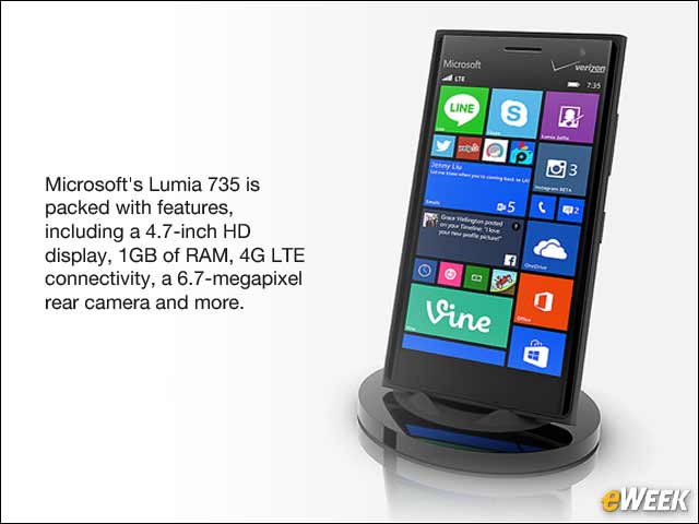 1 - A Quick Look at the Feature-Rich Microsoft Lumia 735 Smartphone