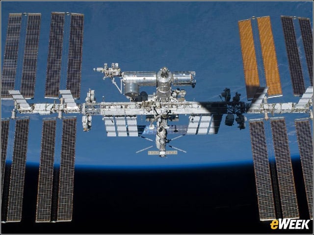 Endeavour Departs ISS