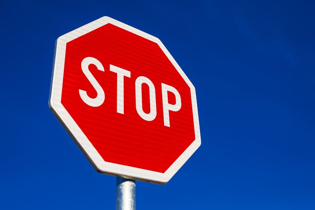 stop sign