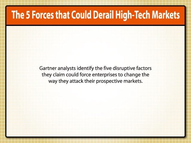 The 5 Forces that Could Derail High-Tech Markets