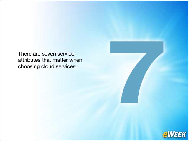 2 - The Seven Service Attributes