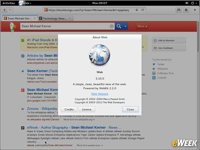 8 - GNOME Moves Away From Google for Web Search