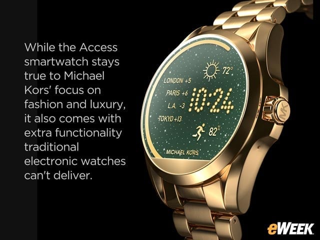 What Michael Kors' Access Smartwatch Brings to the Wearables Market