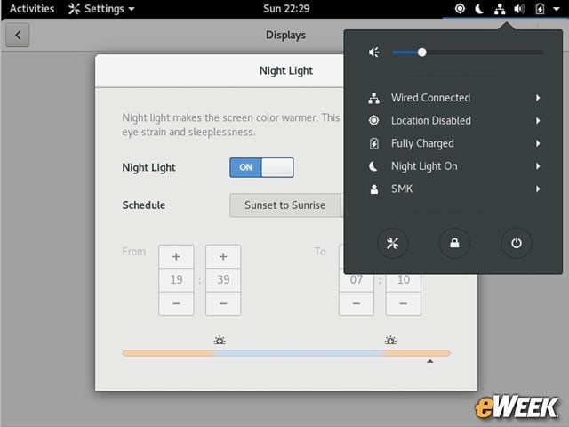 Night Light Comes to GNOME