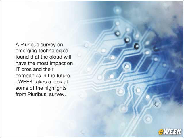 1 - Clouds, Networks Are Keys to IT's Future, Pluribus Survey Finds