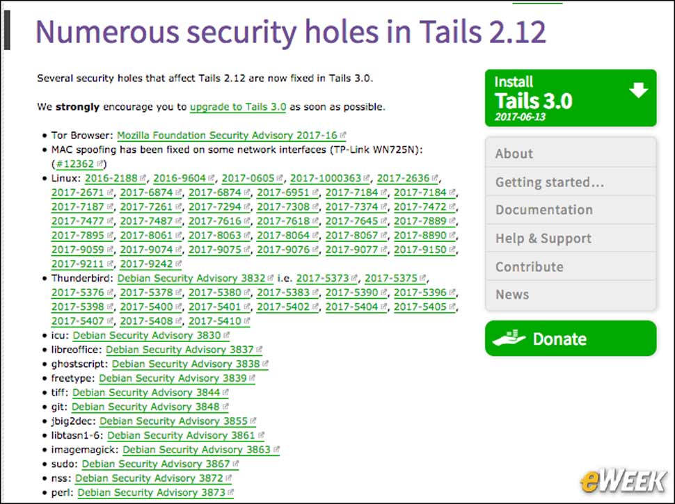 8 - Tails Fixes Security Vulnerabilities