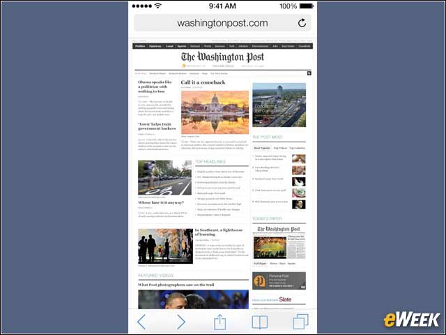 8 - Full-Screen Safari