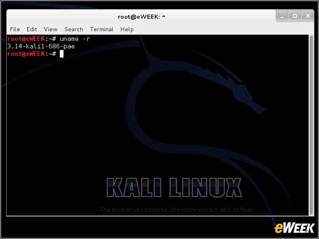 11 - Kali Linux 1.0.7 Is Powered by Linux 3.14