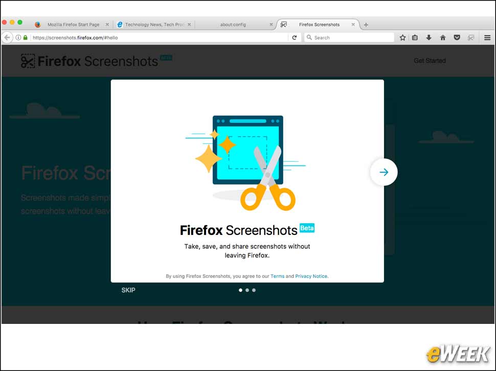3 - Take Screenshots With Firefox