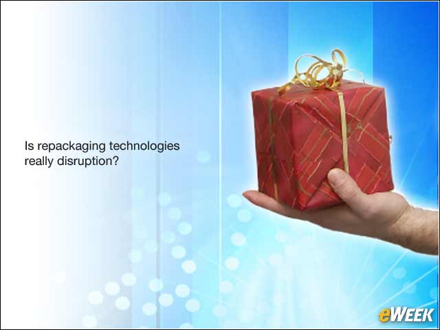 4 - Disruption Needs to Be Handled by the Right People