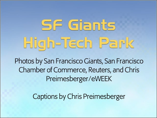 SF Giants High-Tech Park