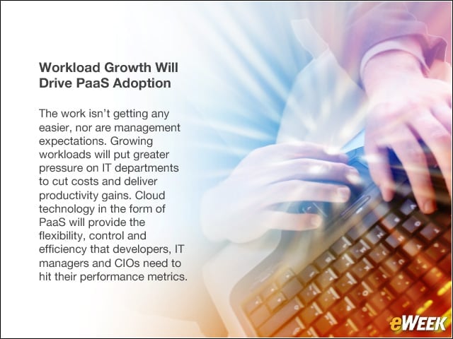 Workload Growth Will Drive PaaS Adoption