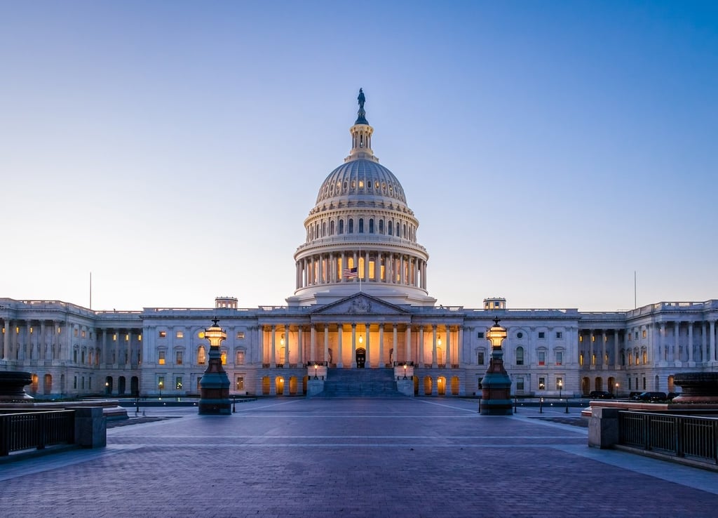 Stock image of the U.S. Capitol Building in Washington D.C.