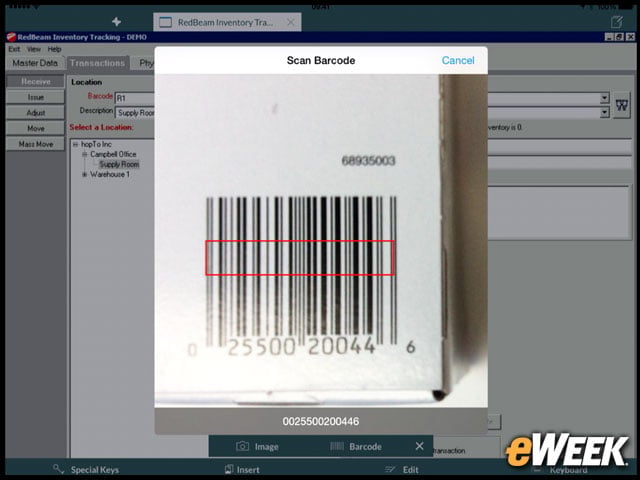 There's Built-In Barcode Support