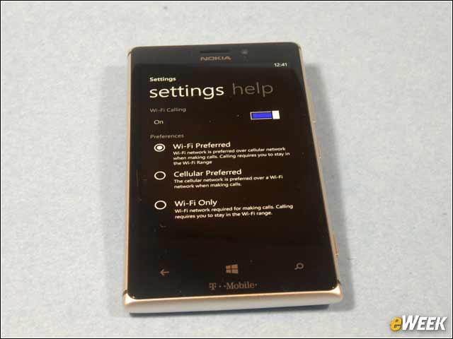 8 - WiFi Calling on Nokia