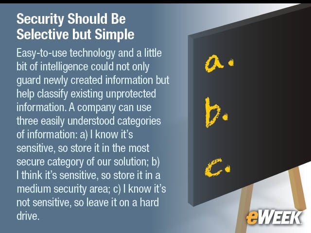 9-Security Should Be Selective but Simple