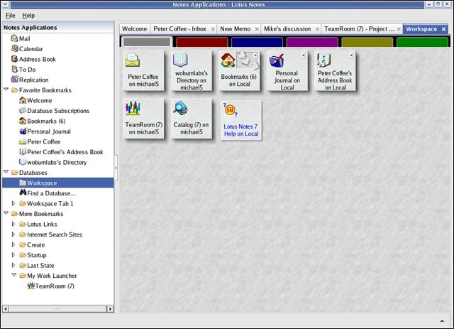 eWEEK Labs Walk-Through: IBM Lotus Notes on Linux
