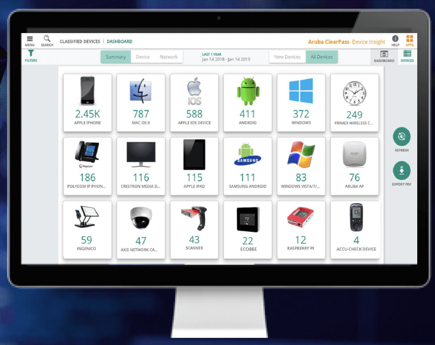 Aruba Device Insight