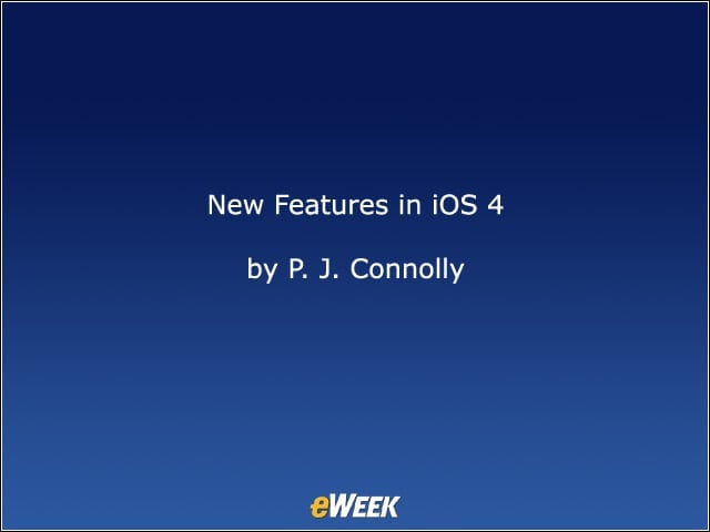 New Features in iOS 4