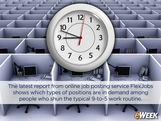 An Inside Look at the Best Flexible Job Categories