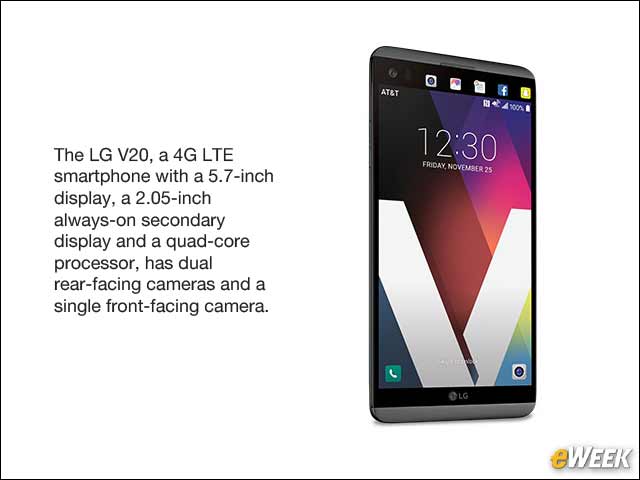 1 - LG V20 Smartphones to Arrive Oct. 28 at AT&T, T-Mobile