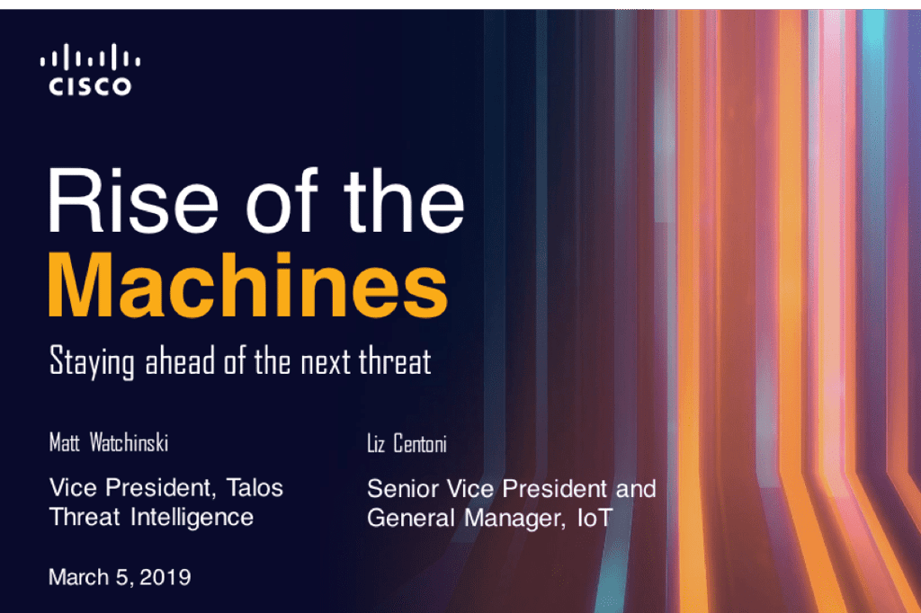 Cisco RSAC Keynote
