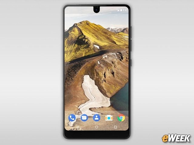 The Screen Fully Covers the Smartphone Face