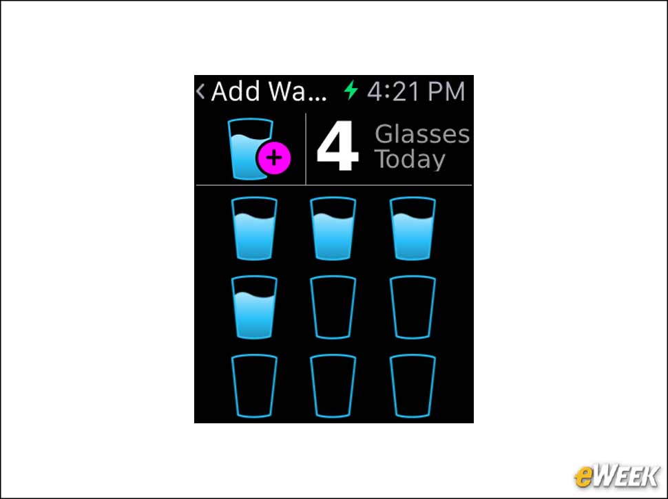 8 - My Diet Coach Tracks Water Intake