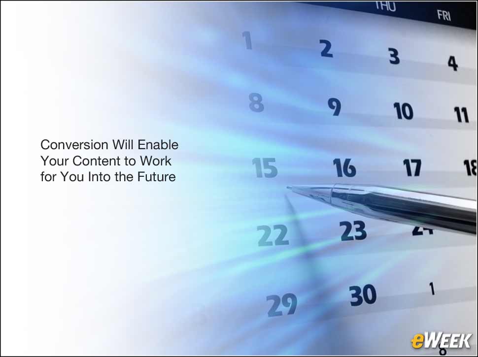 10 - Future Content Should Be Searchable and Accessible