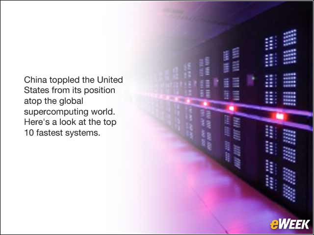 1 - China's Massive Sunway TaihuLight Dominates List of Supercomputers