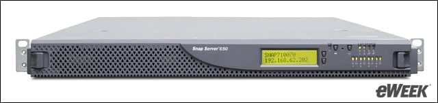 eWEEK Labs Walk-Through: Snap Server 650