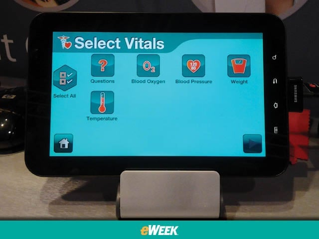 Telehealth on the Samsung Galaxy Tab