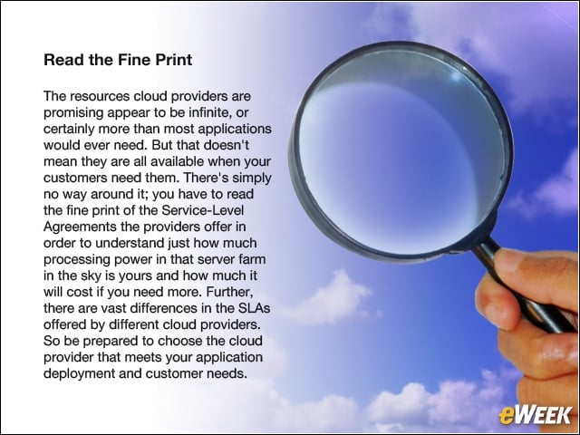 Read the Fine Print