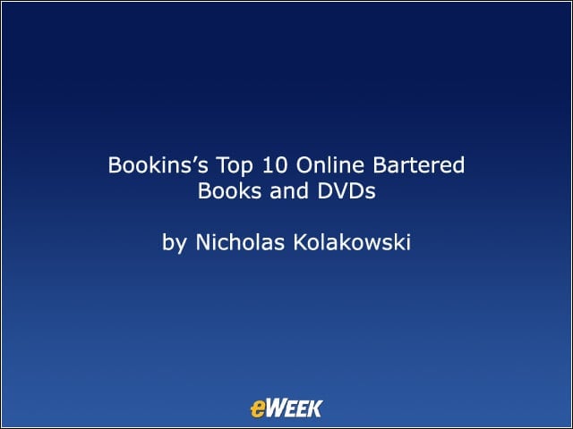 Bookins’s Top 10 Online Bartered Books and DVDs