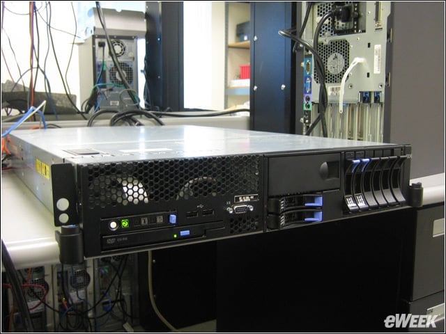 eWEEK Labs Walk-Through: IBM System x3655
