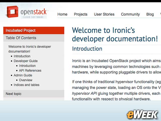 Running OpenStack on Bare Metal Is Ironic